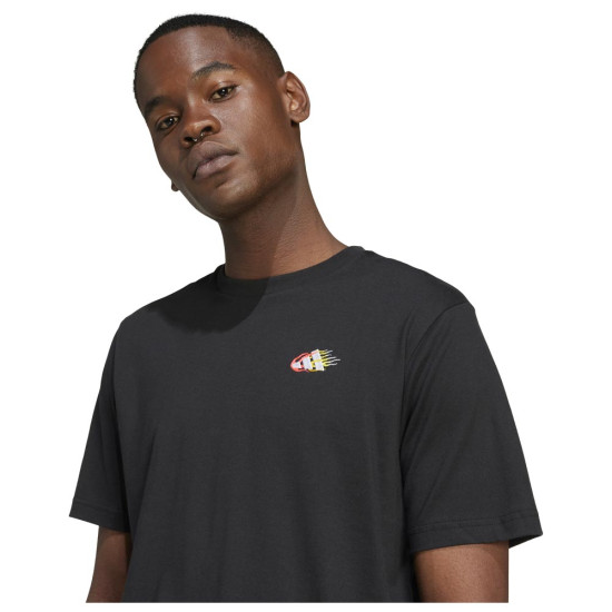 Adidas Ανδρική κοντομάνικη μπλούζα Lounge Mini Embroidery Graphic Tee Adidas Ανδρική κοντομάνικη μπλούζα Lounge Mini Embroidery Graphic Tee